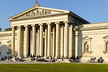 Glyptothek at Koenigsplatz, Munich, Bavaria, Germany