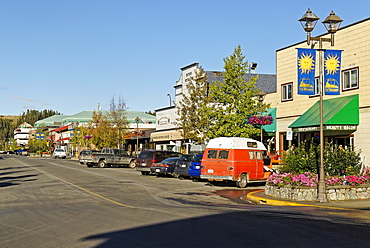 Whitehorse, capital of Yukon Territory, Canada