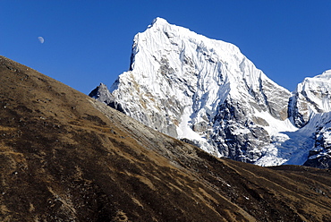 View of Arakamtse (6423), Sagarmatha National Park, Khumbu Himal, Nepal