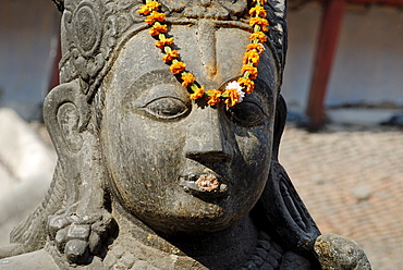 Hinduistic statue, Durbar Square Tempel, Kathmandu, Nepal