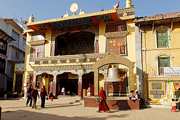 Buddhist stupa of Bodhnath (Boudha), Kathmandu, Nepal