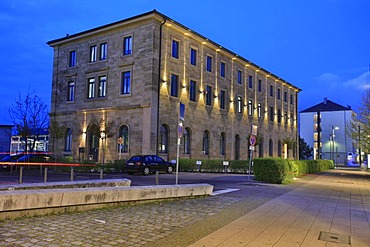 Kolping Bildungszentrum or Kolping Learning Centre, private school and career college for graphic design, Kolping-Abendgymnasium or Kolping Evening School and Kolping-Akademie fuer Betriebswirtschaft or Kolping Academy for Business Administration, Bahnhof