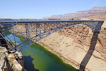 Navajo Bridge over the Colorado River, Marble Canyon, Arizona, USA