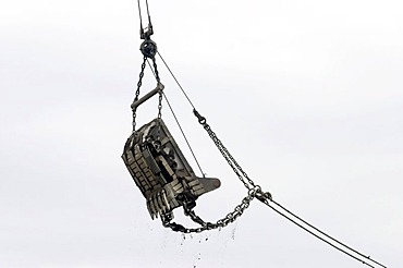 Bucket of a brown coal digger