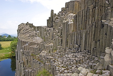 Pranska skala, Herrenhaus rocks, Basalt, KamenickË Senov, Steinschoenau, Czech Republic