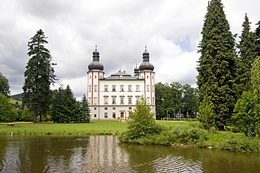 Castle Vrchlabi, administration of the national park, Czechia