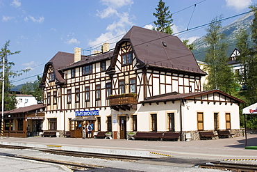 Railway station, Tatranska Lomnica, Slovakia