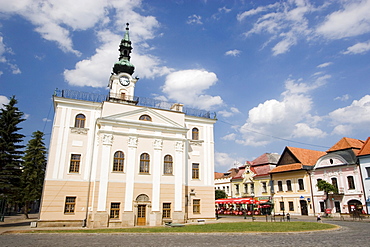 Main square of Keûmarok, Slovakia