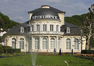 The casino in the spa gardens of Bad Ems, Rhineland-Palatinate, germany