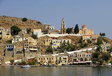 Seaside of Symi, Greece, Europe