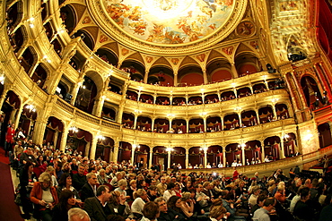 State Opera House in Budapest, Hungary, Europe