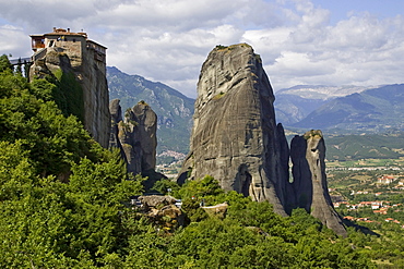 Meteora Monastery in Thessaly, Greece, Europe