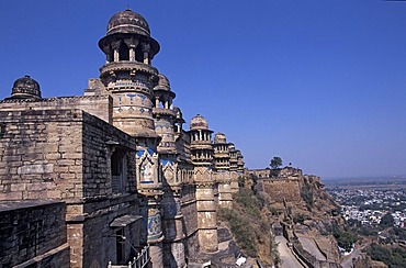 Gwalior Fort, Gwalior, Madhya Pradesh, India, Southasia, Asia