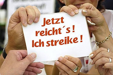 Hands on sign: "That does it! Iam going on Strike!