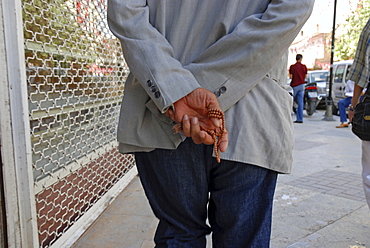 Man with prayer beads, Urfa, Anatolia, Turkey