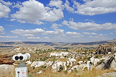 Tuff landscape near Uerguep, Cappadocia, Turkey