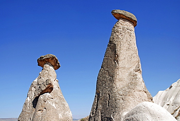 Chimneys, Uerguep, Cappadocia, Turkey