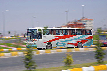 Bus, Nevsehir, Cappadocia, Turkey