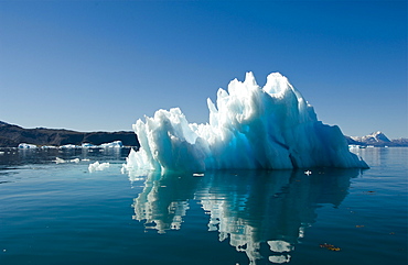 Iceberg near Narsarsuaq, Southern Greenland, North Atlantic