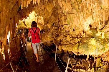 Dripstone Caves of Dirou, Peloponnese, Greece