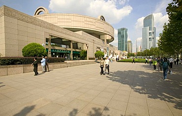 Shanghai museum in the Renmin Park, Shanghai, China, Asia