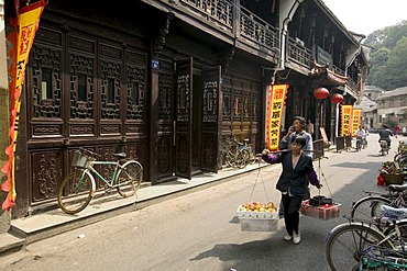 Old pharmacy, museum for Chinese Medicine, Hangzhou, Zhejiang, China, Asia