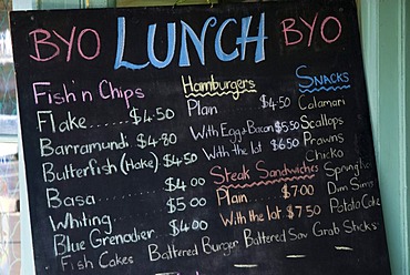 Great Ocean Road, lunch board, Port Fairy, Victoria, Australia