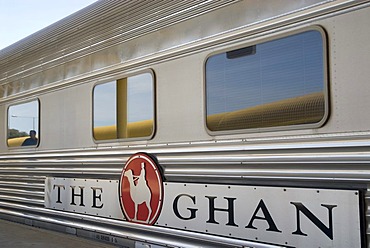 The Ghan Train at the station, Adelaide, South Australia, Australia