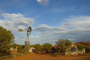 Ooraminna Homestead & Bush Camp, film scenery, Old South Road, Alice Springs, Northern Territories, Australien, Australia