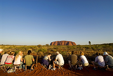 Ayers Rock, called Uluru, magic rock of the Aboriginals, Yulara, Ayers Rock, Northern Territories, Australien, Australia