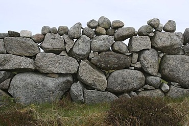 Stone wall, Donegal county, Ireland