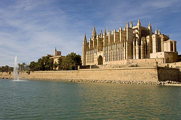 La Seu Cathedral, Palma, Majorca, Balearic Islands, Spain