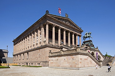 Alte Nationalgalerie or Old National Gallery, Museum island, UNESCO World Heritage Site, Mitte district, Berlin, Germany, Europe