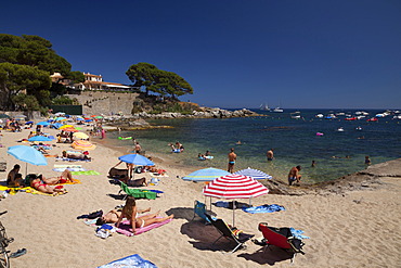 Beach of Calella de Palafrugell, Costa Brava, Catalonia, Spain, Europe, PublicGround