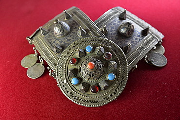 Amulet in the museum of the Palace of the Shirvanshahs from the 14th century, Baku, Azerbaijan, Caucasus, Middle East, Asia