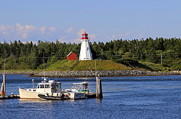 Mulholland Point Lighthouse, Campobello Island, Atlantic Coast, New Brunswick, Canada