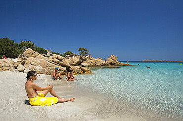 Capriccioli beach, Sardinia, Italy, Europe