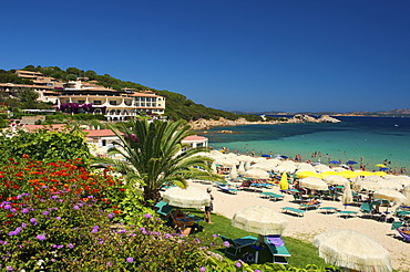 Beach, Porto Cervo, Sardinia, Italy, Europe