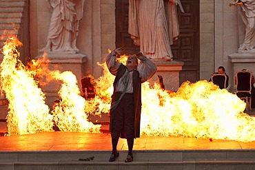 Jedermann, Everyman, 2009, played by Peter Simonischek, play by Hugo von Hofmannsthal, Salzburg Festival, Salzburg, Austria, Europe