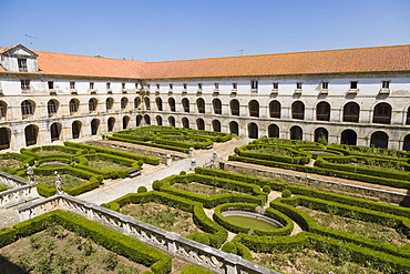 Garden of Mosteiro de Santa Maria de Alcobaca, Alcobaca Monastery, Alcobaca, Oeste, Leiria District, Portugal, Europe