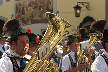 Costume and Riflemen\'s Procession in Wolfratshausen - Bavaria