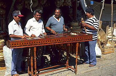 Mexico Oaxaca Salina Cruz Marimba