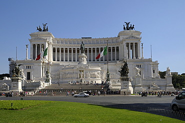 Monument to Vittorio Emanuele II, Piazza Venezia, Rome, Italy, Europe