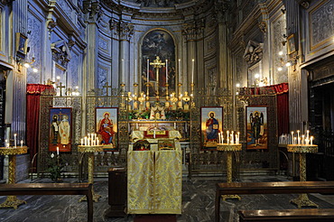 Santi Vincenzo e Anastasio, Church of Saints Vincent and Anastasius, Rome, Italy, Europe