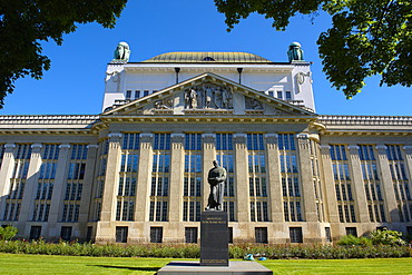 Croatian State Archives building, Zagreb, Croatia, Europe