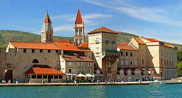 Harbour front, Trogir, Croatia, Europe