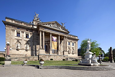 Hessian State Theater, former Royal Court Theatre, Wiesbaden, Hesse, Germany, Europe, PublicGround