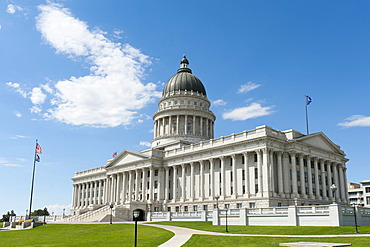 Capitol, Supreme Court and Parliament, Capitol Hill, Salt Lake City, Utah, Western United States, USA, United States of America, North America