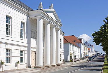 Theatre, Putbus, Ruegen Island, Mecklenburg-Western Pomerania, Germany, Europe