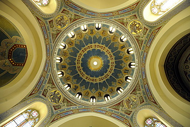 Interior view, Iglesia San Manuel y San Benito Church, Spanish Cultural Heritage Bien de InterâˆšÂ©s Cultural, Madrid, Spain, Europe